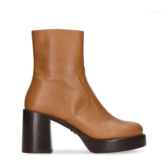 Simon Miller 90 mm Low Raid Ankle Boot in Tan NWOB Size 35/5